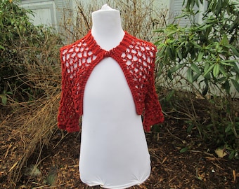 orange bolero jacket