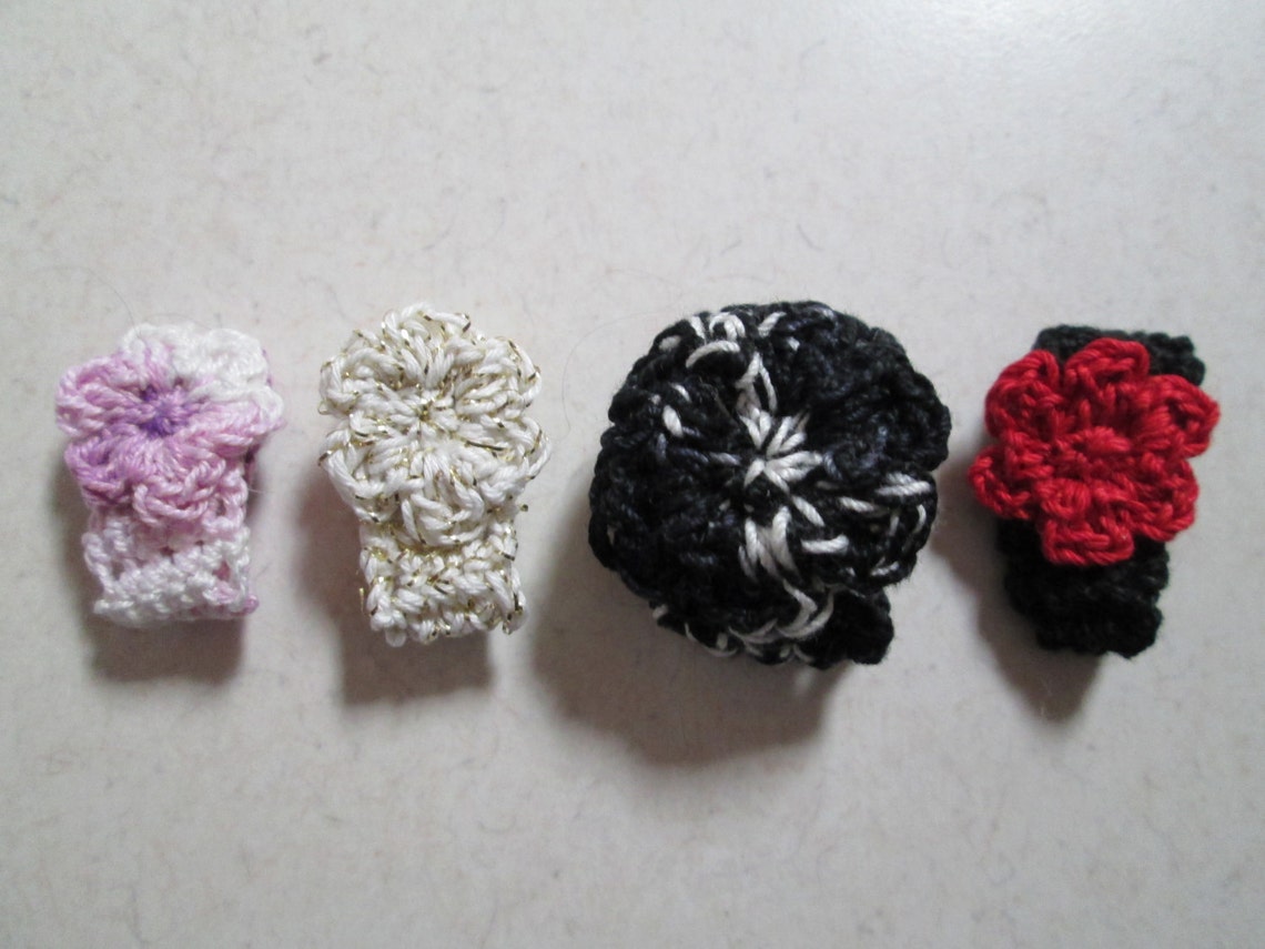 Free USA Shipping Cotton Rings Crocheted by SuzannesStitches Etsy