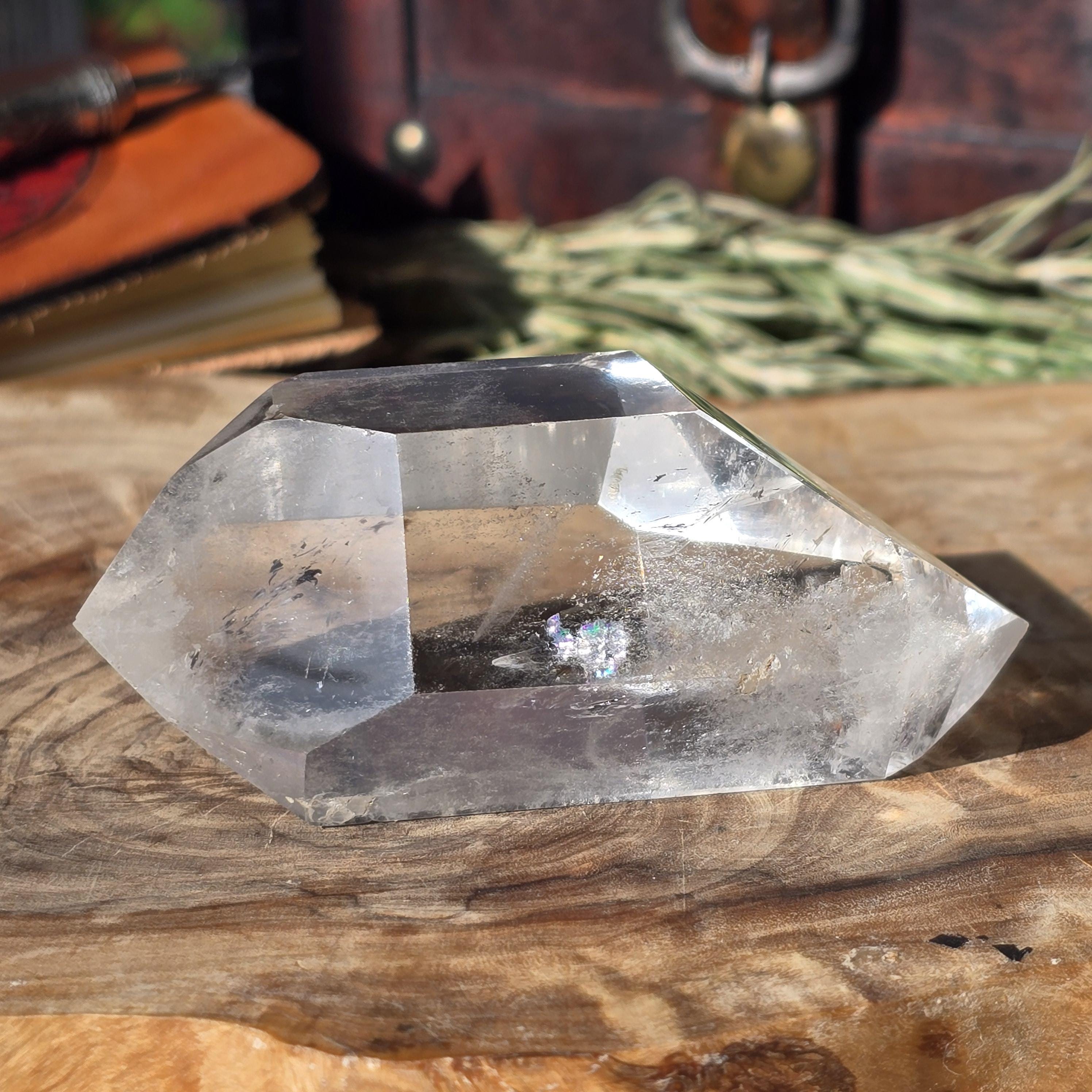 クリアクォーツフリーフォーム - レインボー - Etsy 日本