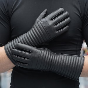 Darth Vader Cosplay-Handschuhe – Star Wars Sith Lord Cosplay-Accessoire