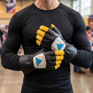 Star Wars Din Djarin Cosplay-Handschuhe | Mandalorianischer 3D-Rüstungsaccessoire