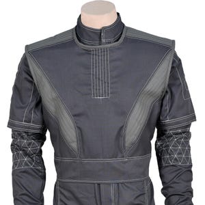 Mandalorian Fliegeranzug, Weste: 3-teiliges Star Wars Cosplay Kostüm Bild 5