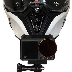 Airoh Commander 2/ Commander - uchwyt do kamery sportowej GoPro Chin Mount do mocowania na brodzie za pomocą kabla 3M (VHB)