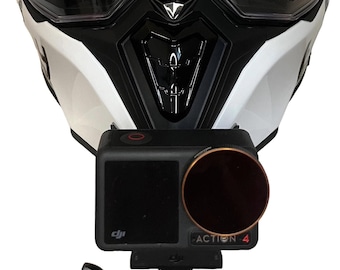 Airoh Commander 2/ Commander - GoPro Chin Mount Action Cam Halterung zur Befestigung am Kinn mit 3M VHB