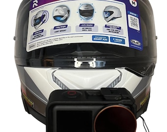 HJC PRHA 72 - GoPro Chin Mount Action Cam Halterung zur Befestigung am Kinn mit M3 VHB Klebepad.