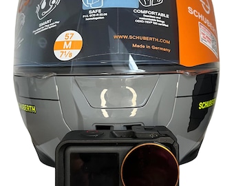 SCHUBERTH C5 - GoPro Chin Mount Action Cam Halterung zur Befestigung am Kinn mit M3 VHB Klebepad.