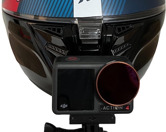 Shark Spartan RS - GoPro Chin Mount Action Cam Halterung zur Befestigung am Kinn mit M3 VHB Klebepad.