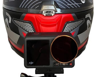 HJC RPHA 11 - GoPro Chin Mount Action Cam Halterung zur Befestigung am Kinn mit M3 VHB Klebepad.