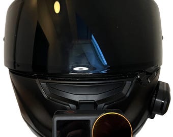 Shoei X Spirit 3 - GoPro Chin Mount Action Cam Halterung zur Befestigung am Kinn mit M3 VHB Klebepad.