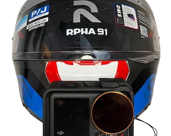 HJC PRHA 91 - GoPro Chin Mount Action Cam Halterung zur Befestigung am Kinn mit M3 VHB Klebepad.