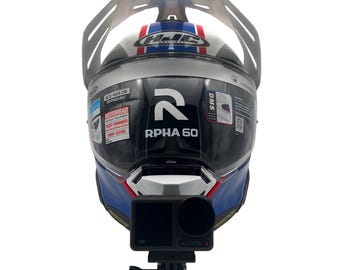 HJC RPHA 60 - Uchwyt do kamery sportowej GoPro mocowany na brodzie za pomocą podkładki samoprzylepnej M3 VHB.