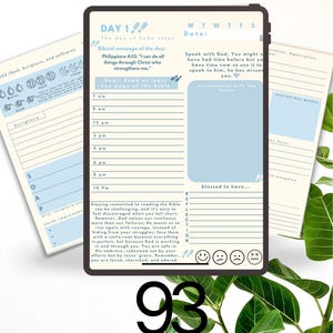 Christian Spiritual Growth 30 day Planner| Spiritual Growth organizer| Aesthetic religious planner| Catholic journal| Spiritual kit| digital