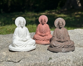 3D-geprint lichtgewicht standbeeld van Jezus manifesteren