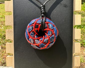 Rodin-hanger orgonite spiraal
