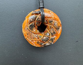 Rodin Coil Orgonite Pendant, B20