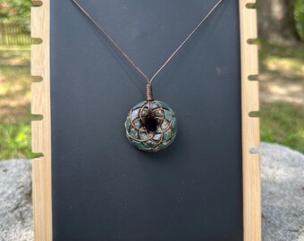 Rodin Coil Orgonite Pendant, B4