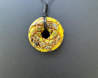Rodin Coil Orgonite Pendant, B27