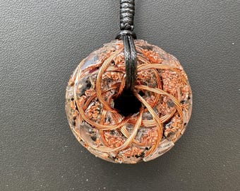 Rodin Coil Orgonite Pendant, B5