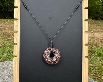 Rodin Coil Orgonite Pendant, B34