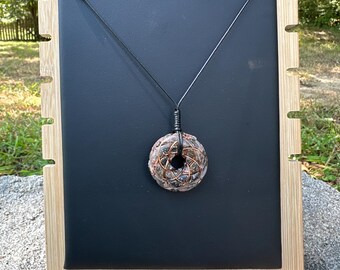 Rodin Coil Orgonite Pendant, B12