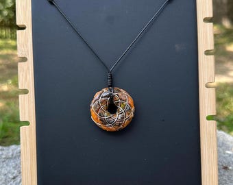 Rodin Coil Orgonite Pendant, B6