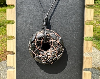 Rodin-hanger orgonite spiraal