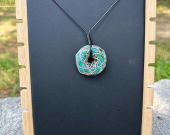 Rodin Coil Orgonite Pendant, B2