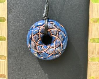 Rodin-hanger orgonite spiraal