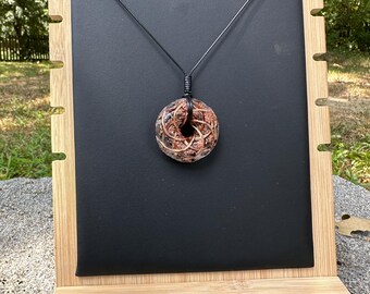 Rodin Coil Orgonite Pendant, B5