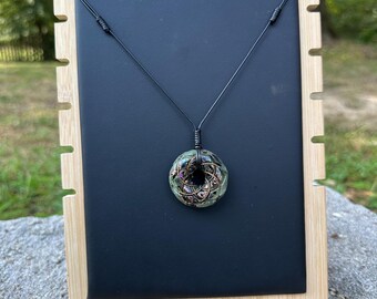 Rodin Coil Orgonite Pendant, B10