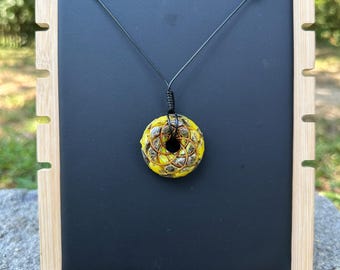 Rodin Coil Orgonite Pendant, B27