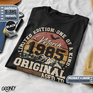 March 1985 - 1985 Birthday - 1985 Shirt - 40th Birthday - 40th Birthday Gift - 40th Birthday Shirt - 40 Years Gift