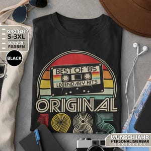 1985 Vintage Retro Birthday Gift 40th Birthday Shirt 40 Years Gift Idea