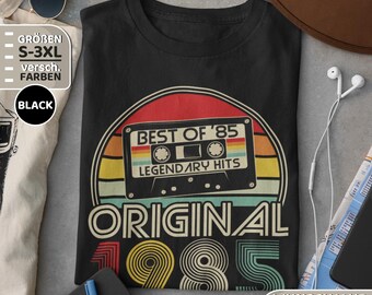 1985 Vintage Retro Birthday Gift 40th Birthday Shirt 40 Years Gift Idea
