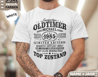 40th birthday shirt, 40th birthday man, man 40 years old, 40th birthday gift man, men's 40th birthday shirt, 1985, 1985 men's T-shirt