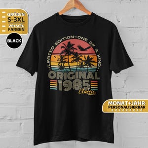 Original 1985 year born Vintage Retro Gift 40th Birthday Shirt 40 years gift idea