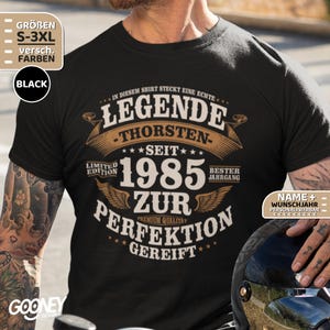 Legend since 1985 - 1985 Birthday - 1985 Shirt - 40th Birthday Shirt - 40th Birthday Gift - 40 Years Personalized