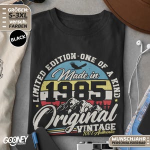 1985 - 1985 Birthday - 1985 Shirt - 1985 Vintage Shirt - 40th Birthday - 40th Birthday Shirt - Birthday Gift - 40 Years Gift