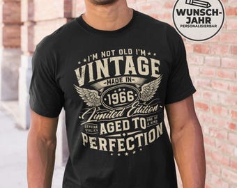 60th Birthday Gift Shirt 1966 | Vintage 1966 T-Shirt | Retro Gift Idea | Perfect 60th Birthday Gift