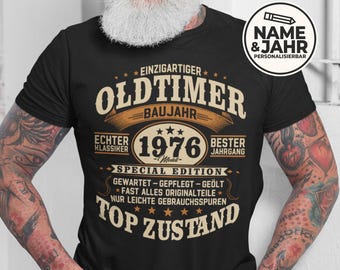 1976 Vintage Shirt - Born in 1976 - Funny 50th Birthday T-Shirt - 50th Birthday Shirt - 50th Birthday Gift