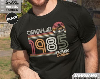 40th birthday, 40th birthday shirt, 40 years T-shirt, 40th birthday gift, born in 1985, vintage 1985