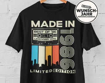40th Birthday Gift - Retro Vintage 1986 T-Shirt for Men & Women - Vintage Gift Idea