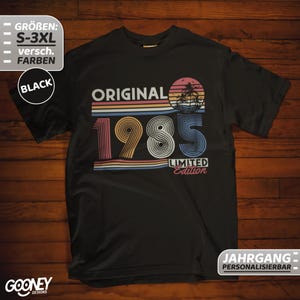 40th Birthday Retro T-Shirt 40 Years Gift Year 1985 born