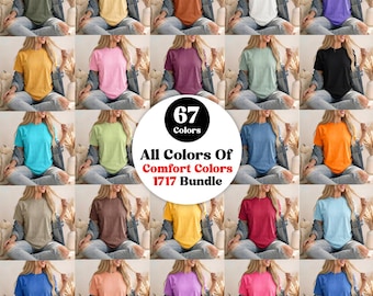 67x Comfort Colors 1717 Maquetas Paquete de maquetas de camisetas 1717 Comfort Colors Paquete Comfort Colors 1717 Maquetas 1717 Comfort Colors