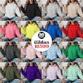 Gildan 18500 Hoodie Mockup Bundle, 30 Colors (Digital Download) product logo
