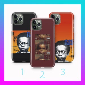 NAS D2 Phone Case For Apple iPhone 11 12 13 14 15 16 e 17 Air PRO Plus Mini Max American Rapper Rap Kings Disease Hip Hop Gangsta Rap