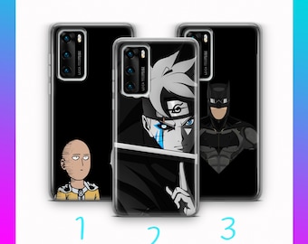 Cartoon D7 Telefon Fall Abdeckung für Huawei P9 P10 P20 P30 P40 Lite Pro Plus LG G5 G6 zufällige Cartoon Charaktere Netzwerk lustige Iron Man Joker