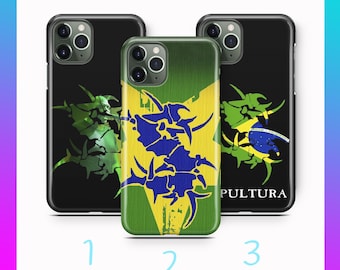 Sepultura D8 Phone Case For Apple iPhone 11 12 13 14 15 16 e 17 Air PRO Plus Mini Max Brazilian Heavy Metal Band Guitar Drums Death Metal