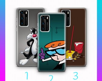 Cartoon D9 Telefon Fall Abdeckung für Huawei P9 P10 P20 P30 P40 Lite Pro Plus LG G5 G6 zufällige Cartoon Charaktere Netzwerk lustige Iron Man Joker