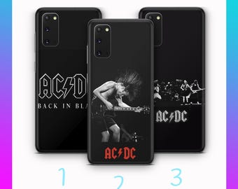 AC/DC D6 Phone Case For Samsung Galaxy S20 S21 S22 S23 S24 S25 FE Plus Ultra Edge Australian Rock Band 20 Century Popular Heavy Music Group